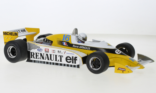 Renault RS10 No.16 Renault Elf F1 Team GP England 1979 R. Arnoux - 1:18